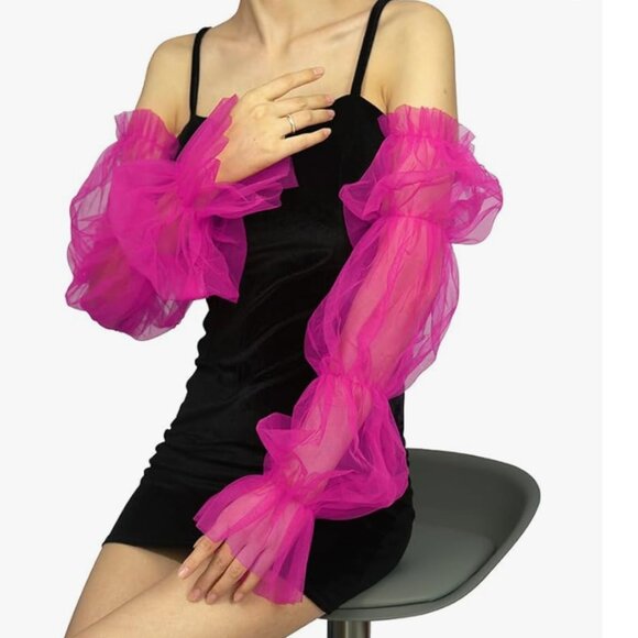 Long Sheer Gloves - Picture 7 of 7